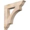 Ekena Millwork Westlake Traditional Smooth Bracket, Douglas Fir, 5 1/2"W x 32"D x 32"H BKT06X32X32WTL01SDF - alternate 1